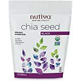 Nutiva Organic, non-GMO, Raw, Premium Black Chia Seeds...