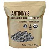 Anthony's Organic Chia Seeds 2.5lbs, Batch Tested Gluten-Free...